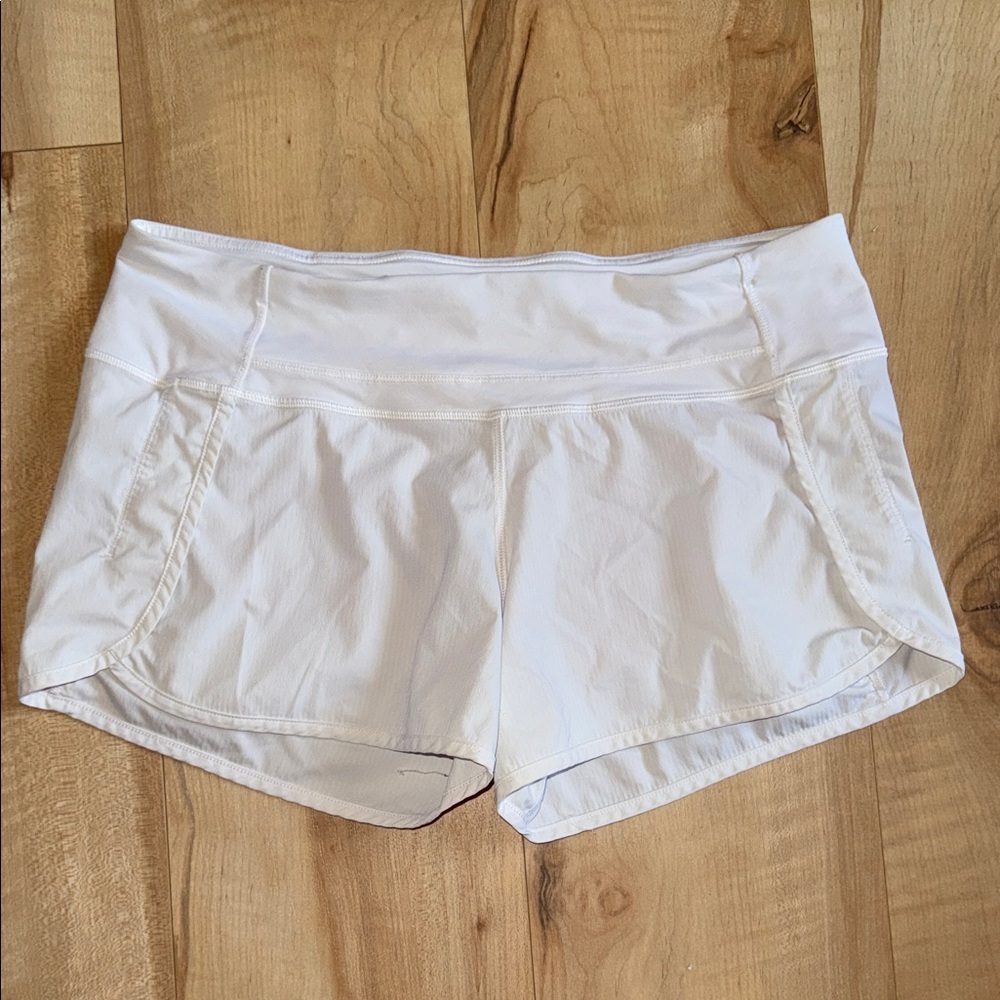 🍋Lululemon Run Times Short *2-way Stretch 4", Size 8